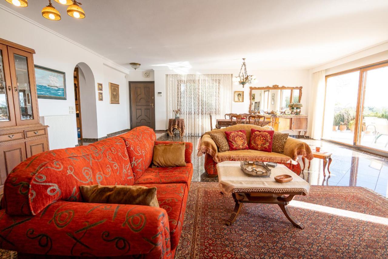 Villa Bougainvillea Epanomí Buitenkant foto