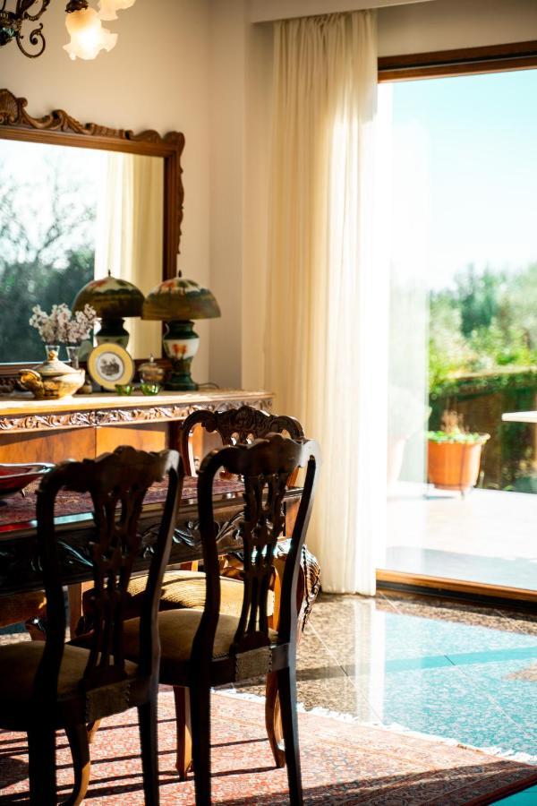 Villa Bougainvillea Epanomí Buitenkant foto