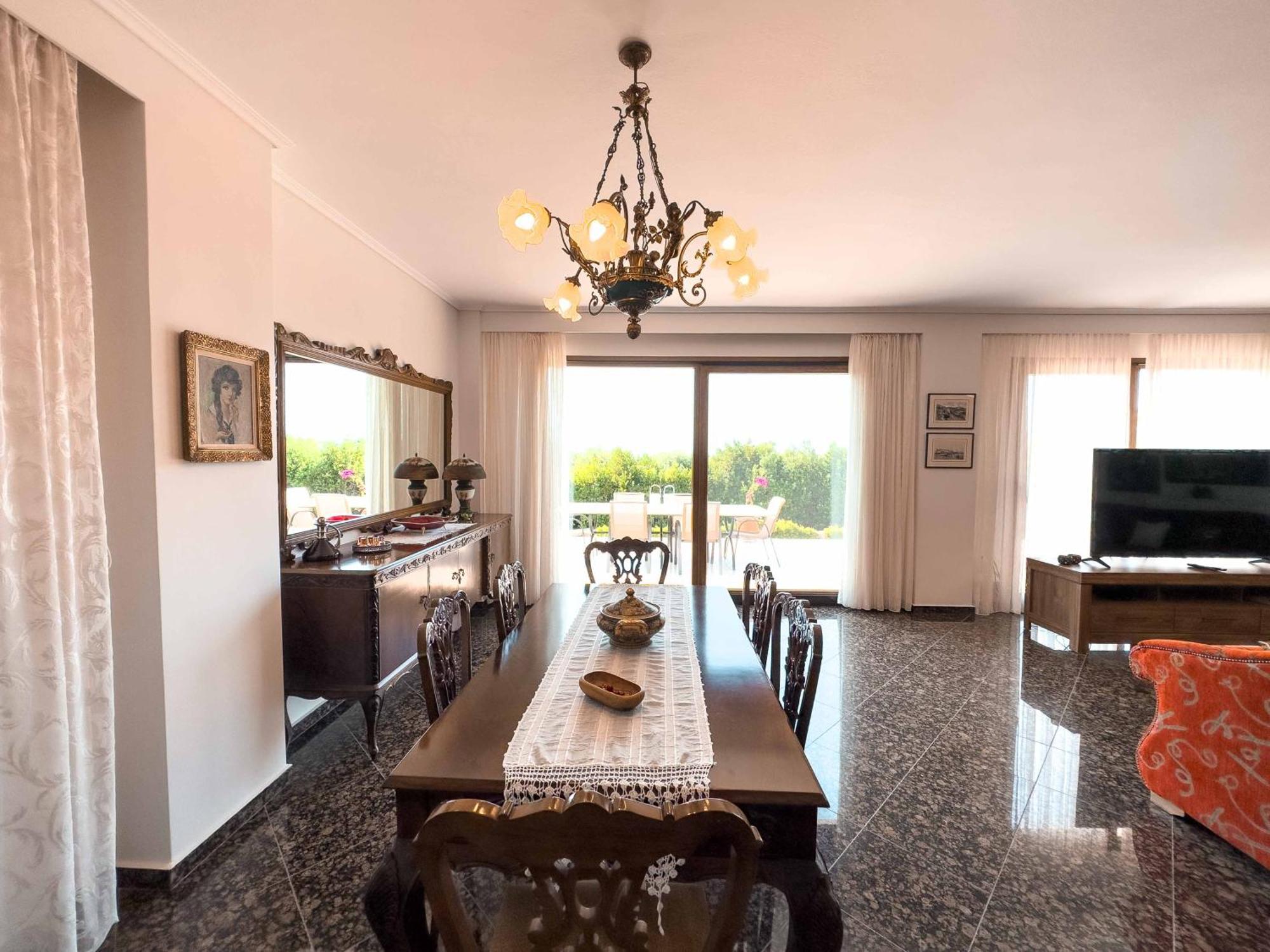 Villa Bougainvillea Epanomí Buitenkant foto